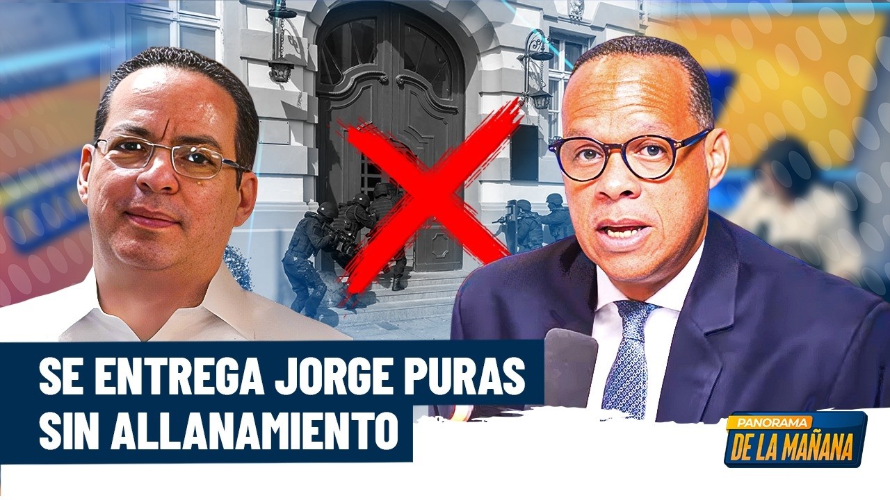 Se entrega el acusado de narcotráfico Jorge Puras ¿Dónde están los allanamientos?