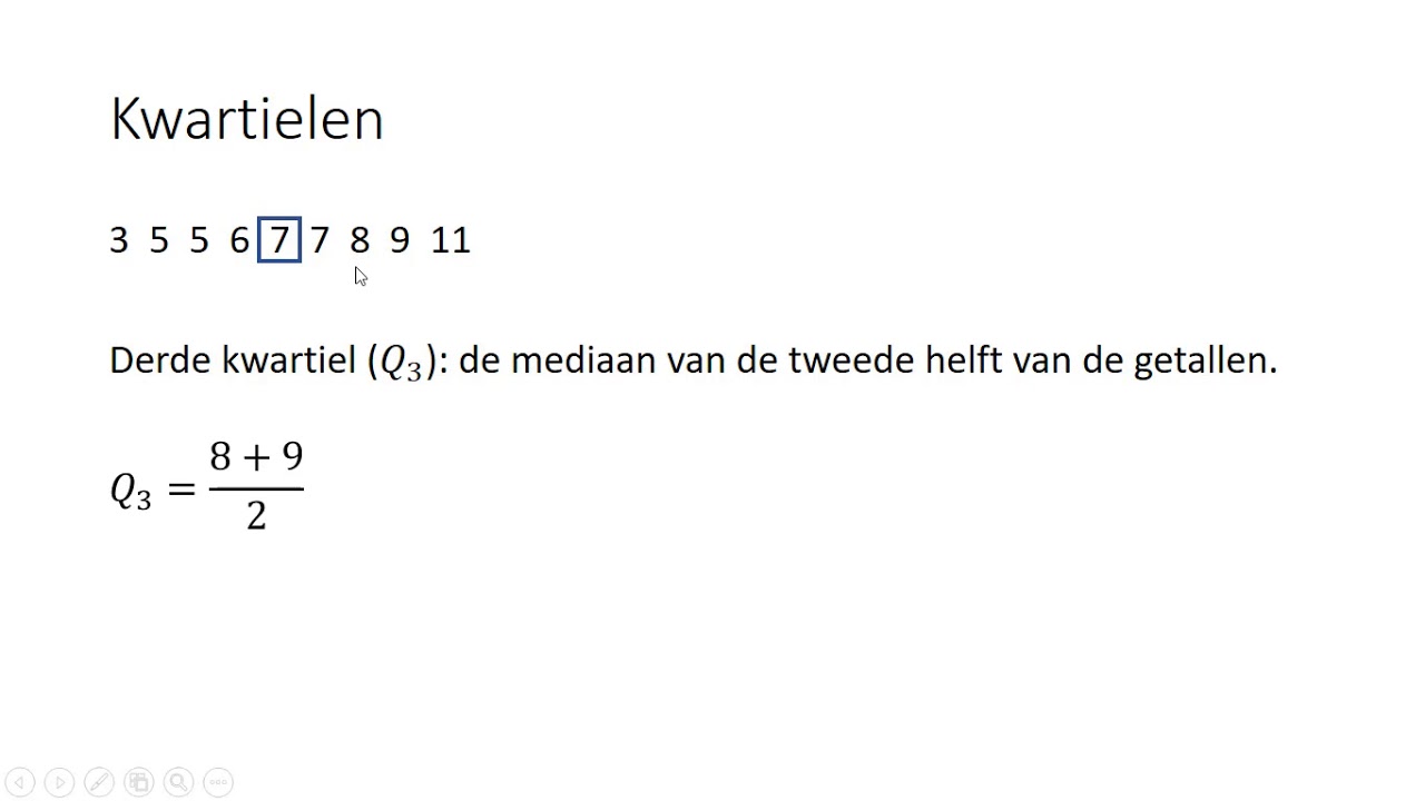 Kwartielen (3 HAVO & 3 VWO)