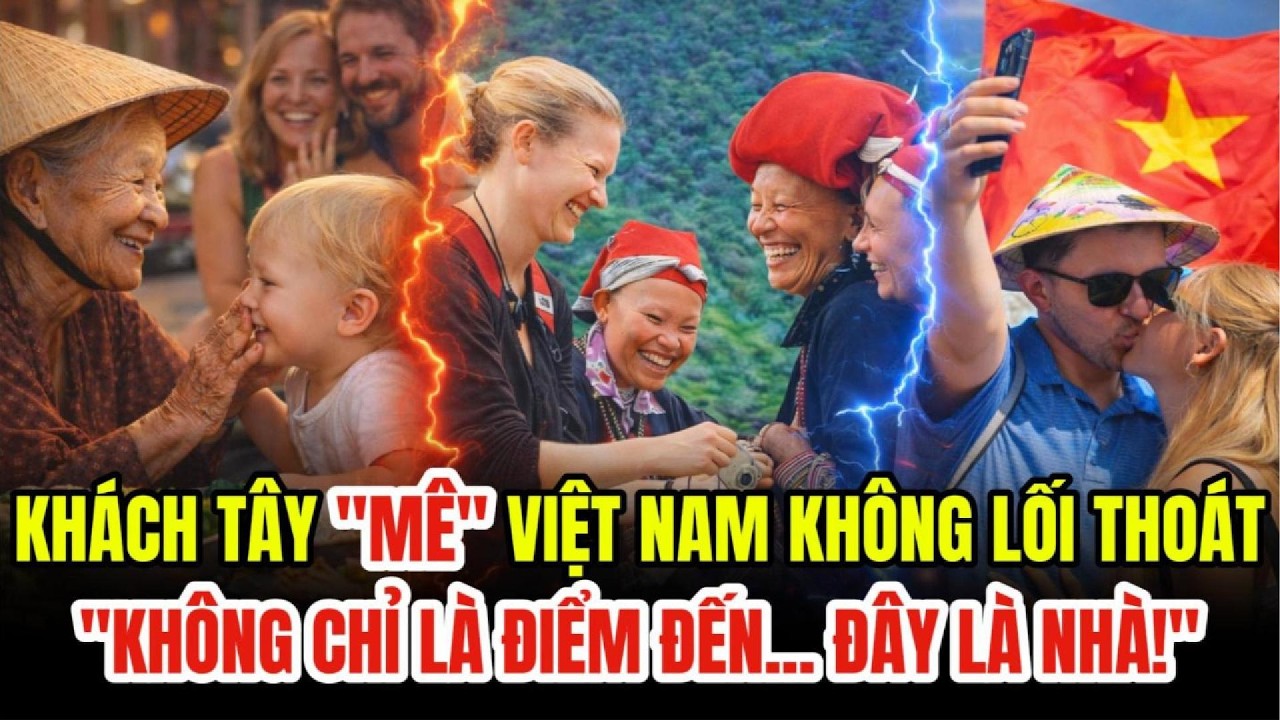 CỰC SỐC: DU KHÁCH MỸ KHẲNG ĐỊNH SỐNG Ở VIỆT NAM TỐT HƠN MỸ RẤT NHIỀU!