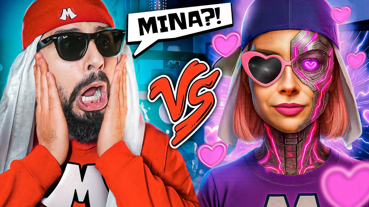 Mina Robô Vs. Mussa - Batalha de Rima