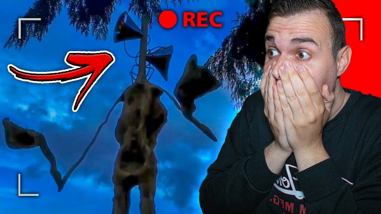 Siren Head gespot op Camera.. *Hij EET MENSEN OP!*