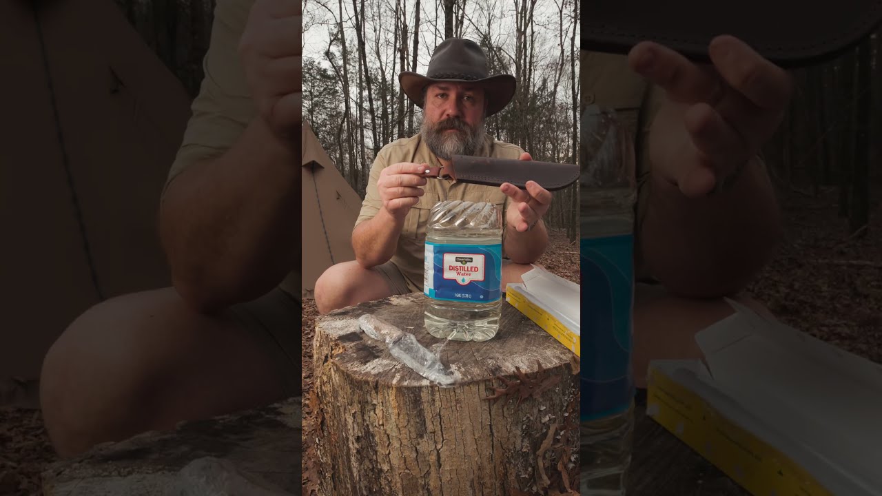 The BEST Way To Store Your Knife #survival #camping #bushcraft