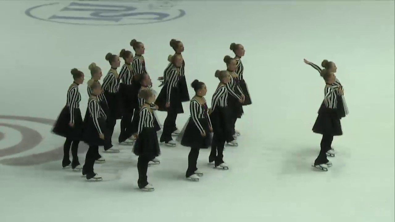 Team Sweden 1 FP - ISU World Junior Synchronized Skating Championships &reg; 2017