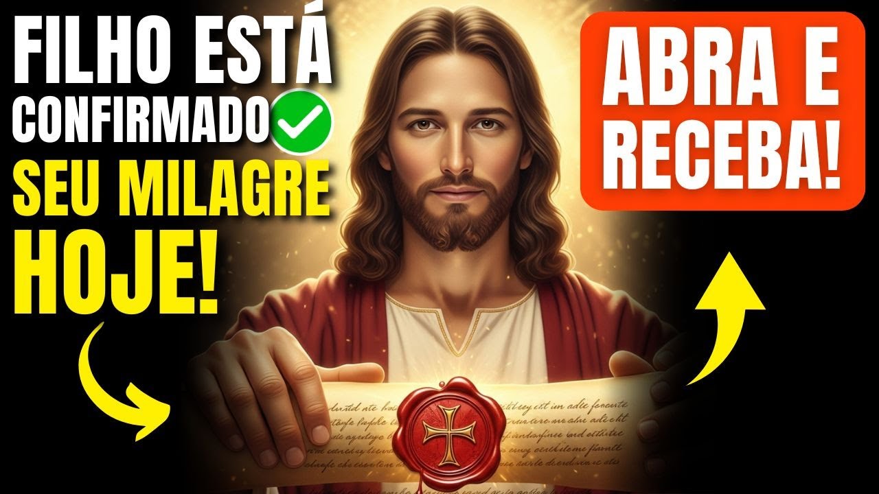 🛑 DEUS DIZ: FILHO, PARE AGORA! SUA VIDA ESTÁ EM PERIGO ESCONDO
