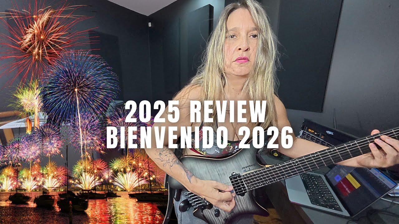 Especial despedida 2025 Strandberg Unboxing Whammy IEM Estudio Grabación Año Nuevo 2026!!