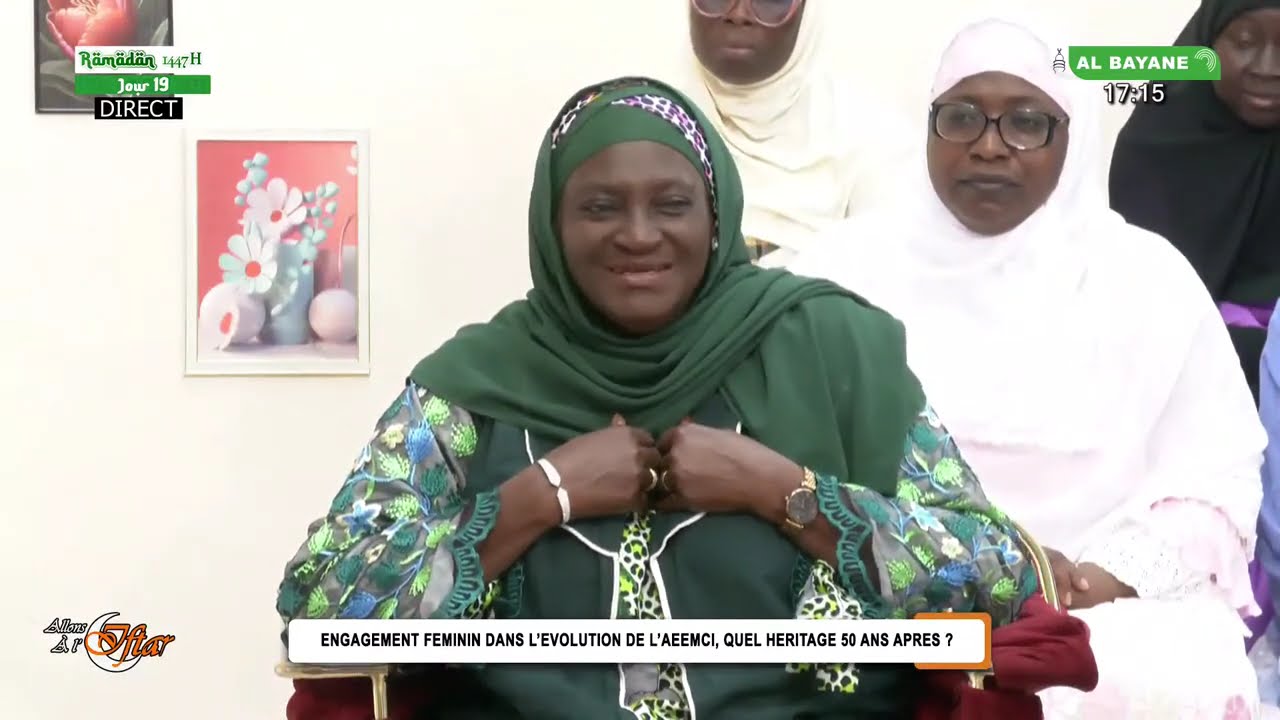 Allons à l'iftar du dimanche 08 mars 2026 : Engagement féminin dans l'évolution de l'AEEMCI...