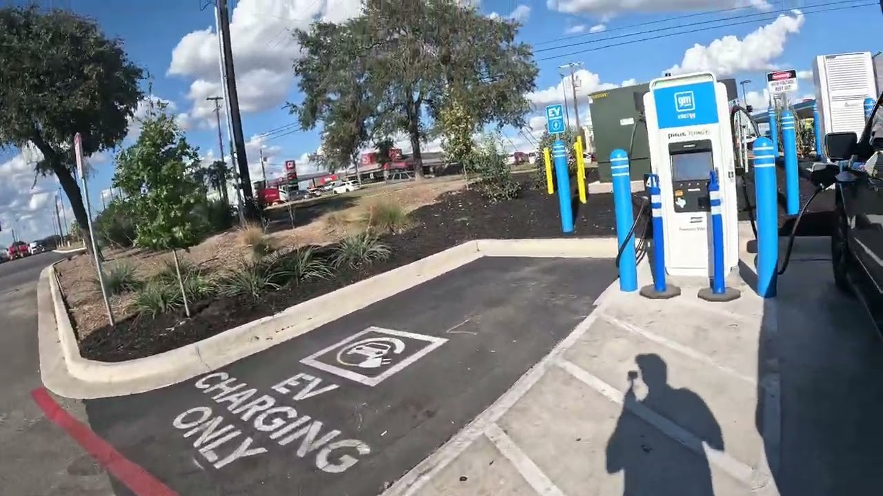 Site Visit Newly open Flying J EV charging station 