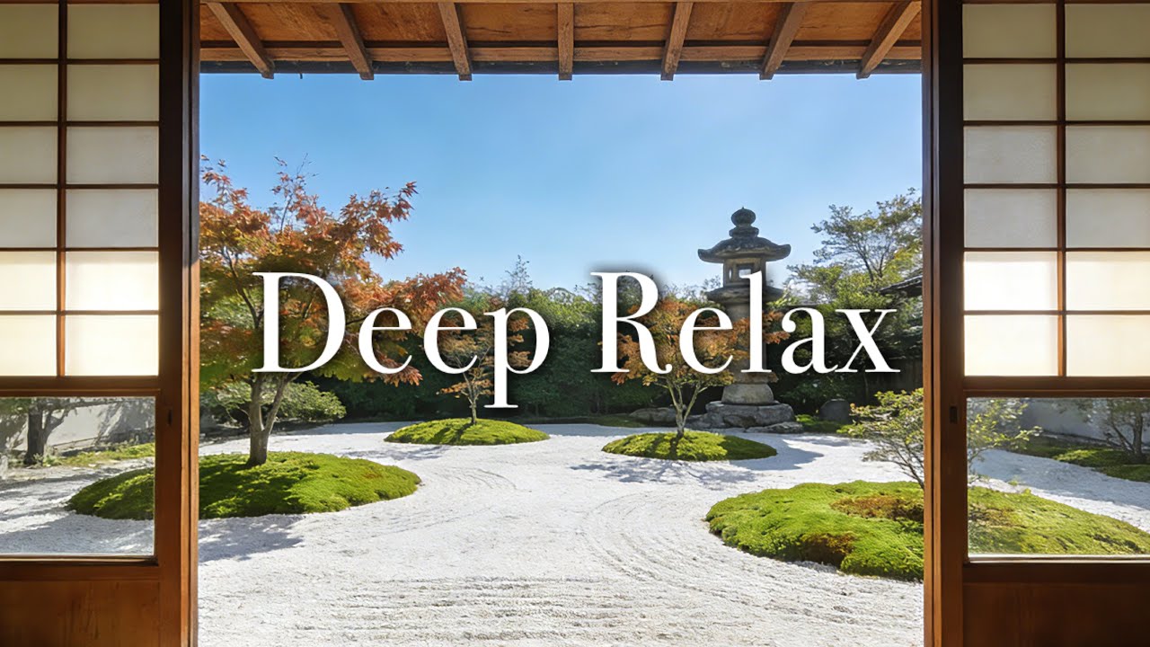 Meditation music for deep sleep and relax | Zen music for positive energy with nature bird chirping