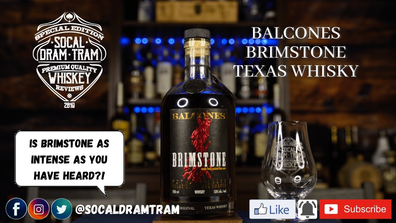 Balcones BRIMSTONE Texas Scrub Oak Smoked! Let's Talk Texas Whisky!