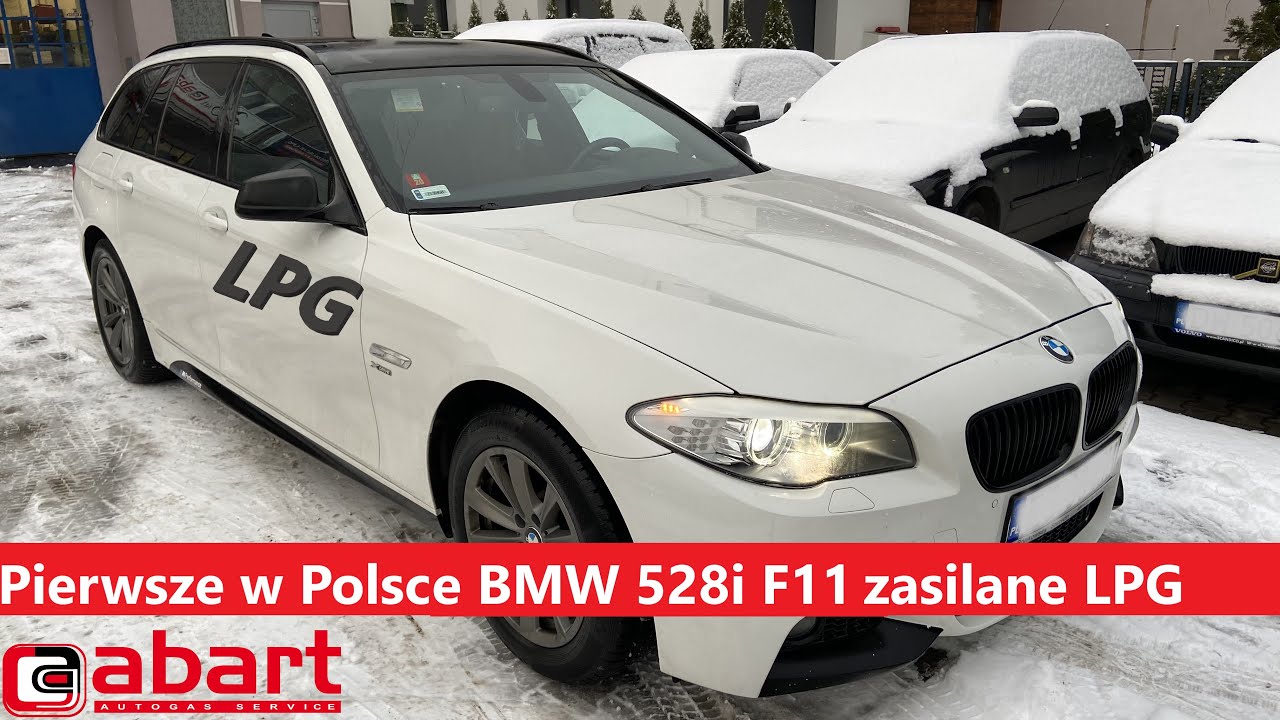 Jedyne w Polsce BMW F11 Touring 528i  oszczędne po montażu instalacji gazowej KME w Abart Wrocław