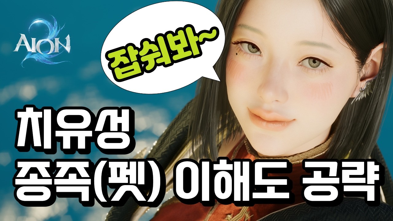 아이온2 치유성 종족 이해도 작업(펫작) 공략 - 특수 및 369 옵션 등 우선순위
