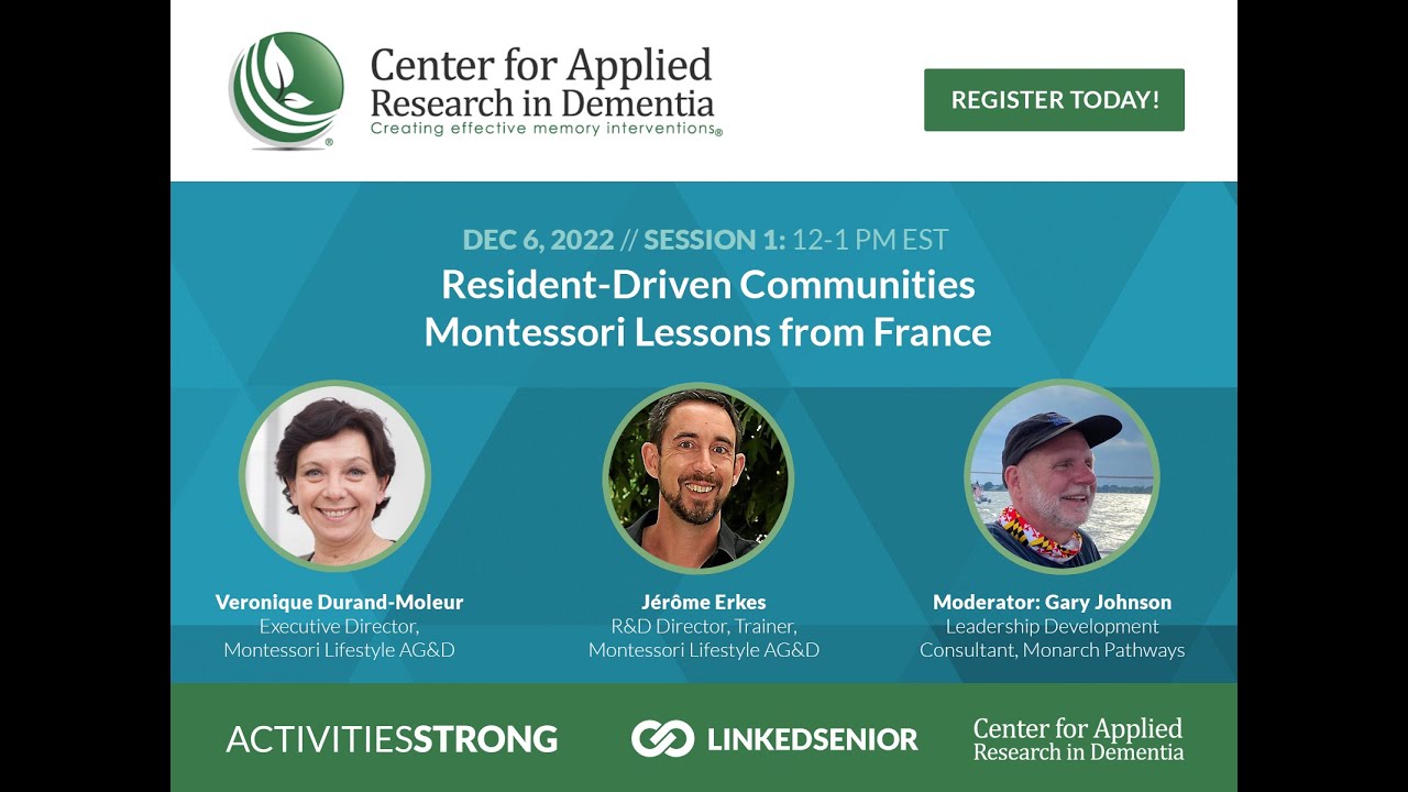 Resident-Driven Communities - Montessori Lessons from France