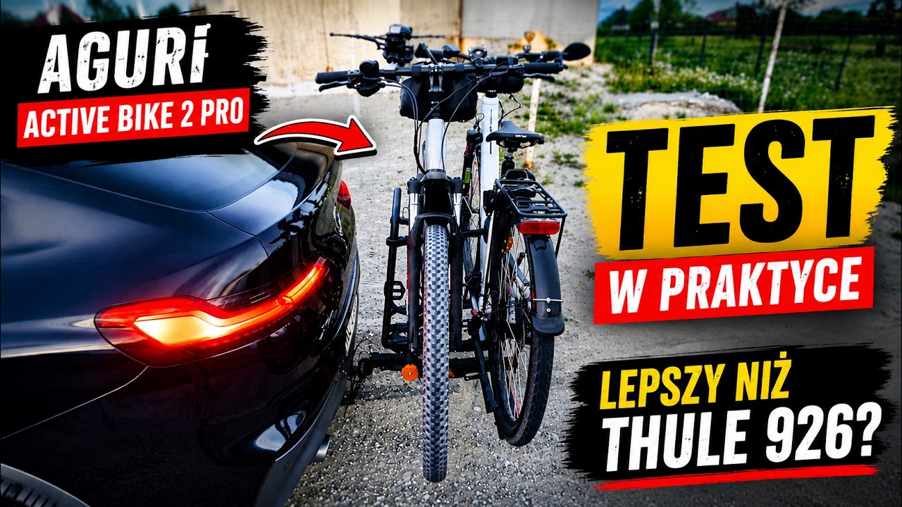 Przejechałem z nim 3000 km. Czy Aguri Active Bike Pro 2 to dobry i bezpieczny wyb&oacute;r? Test bagażnika