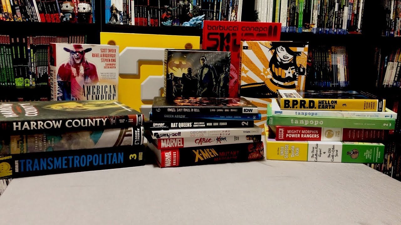 Graphic Novel, Omnibus, Hard Covers and TPBs November 2018 Haul