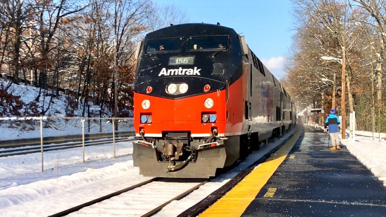 Insane Horn Shows From Amtrak and MBTA Trains!