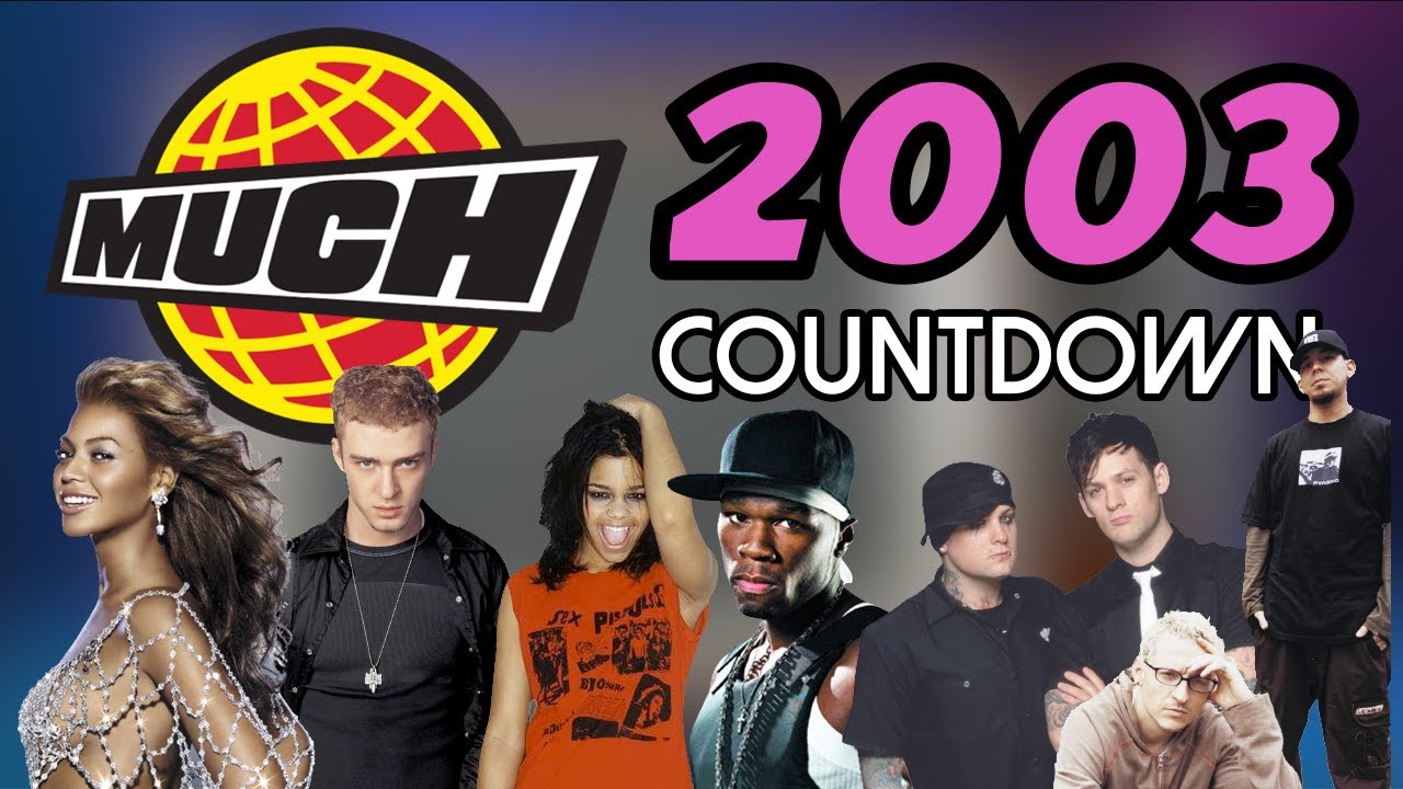 All the Songs from the 2003 MuchMusic Countdown