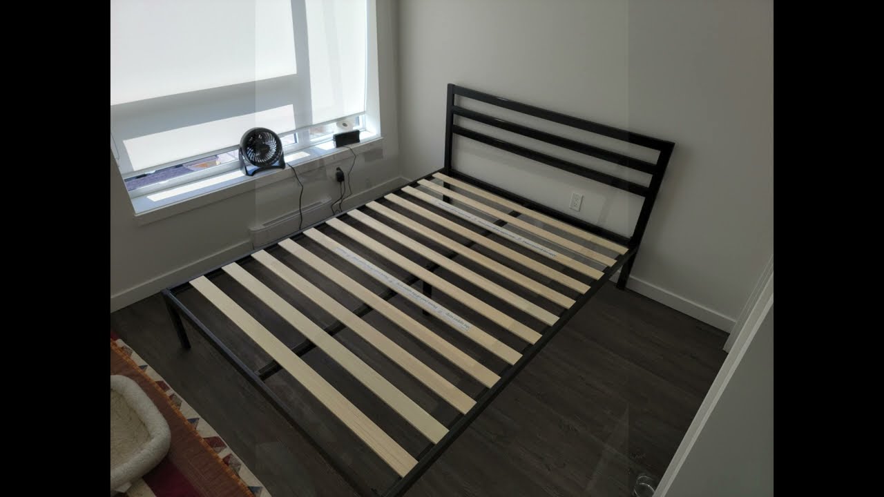 Zinus Mia Metal Bed Frame Build And Setup