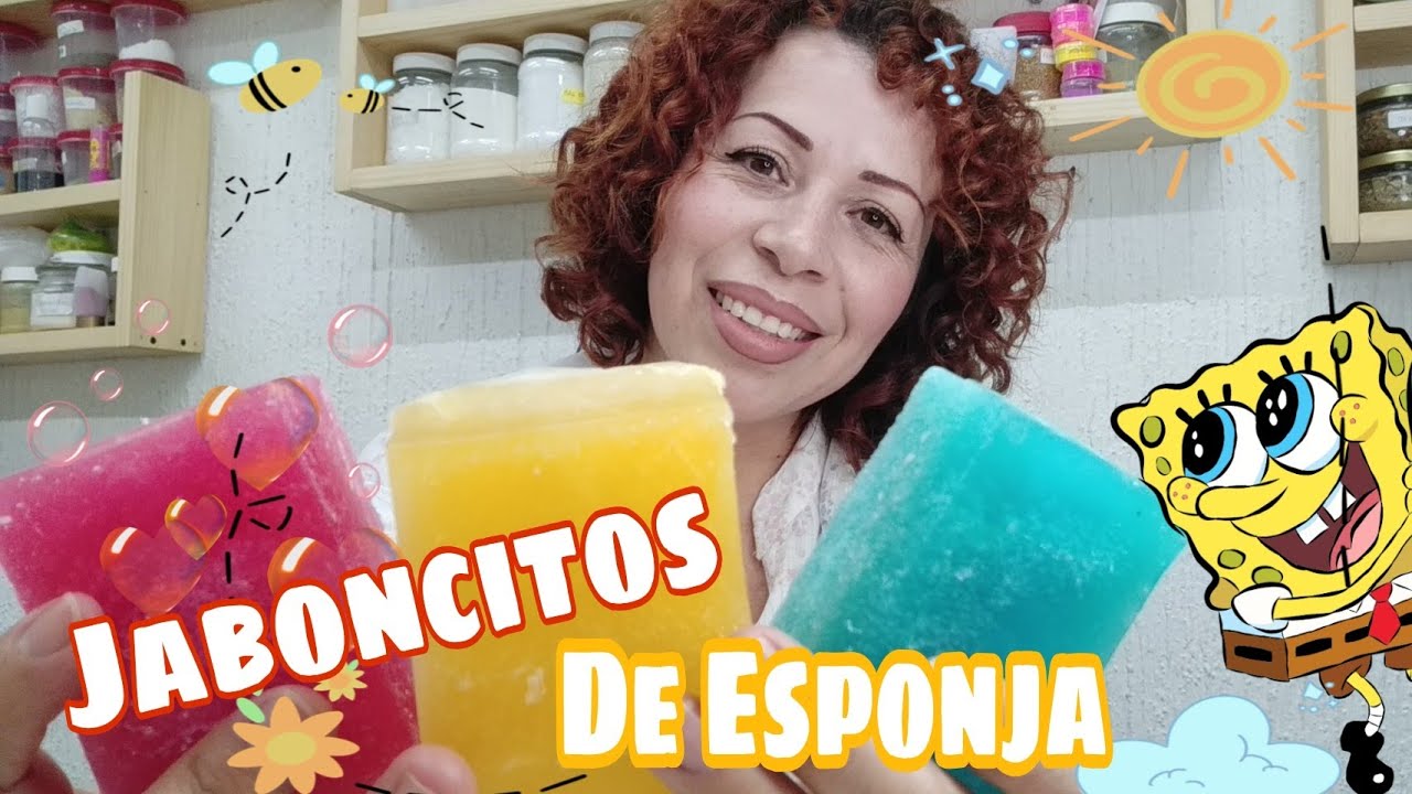 JABÓN DÉ ESPONJA 😍❤️ TE FASCINARÁ🥰