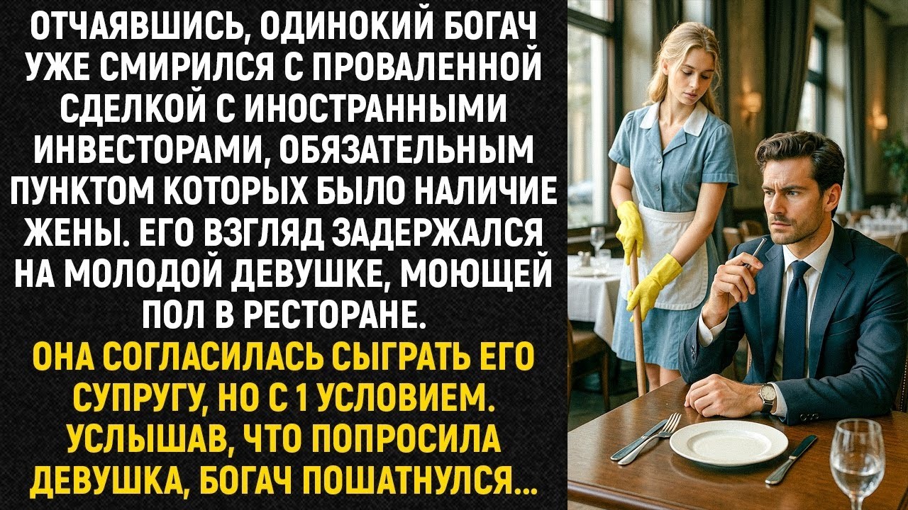 Отчаявшись, одинокий богач уже смирился  с проваленной сделкой с иностранными инвесторами
