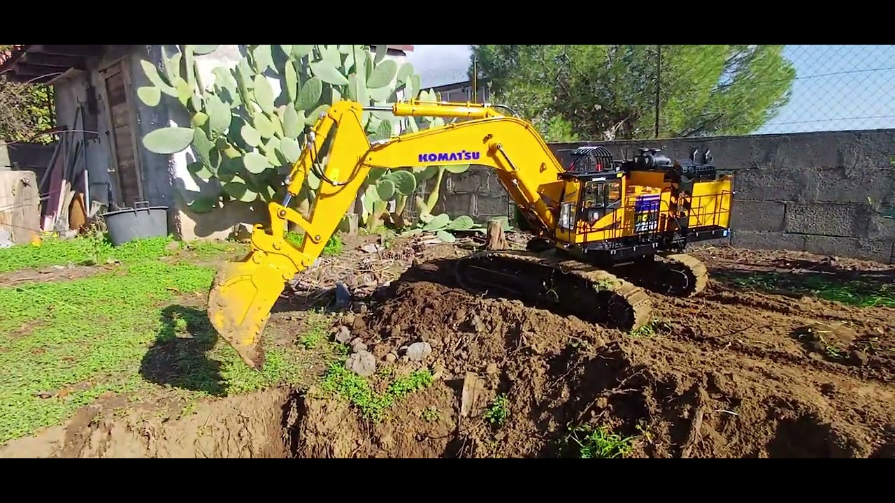  RC KOMATSU PC 1250  1:8 - 90 bar