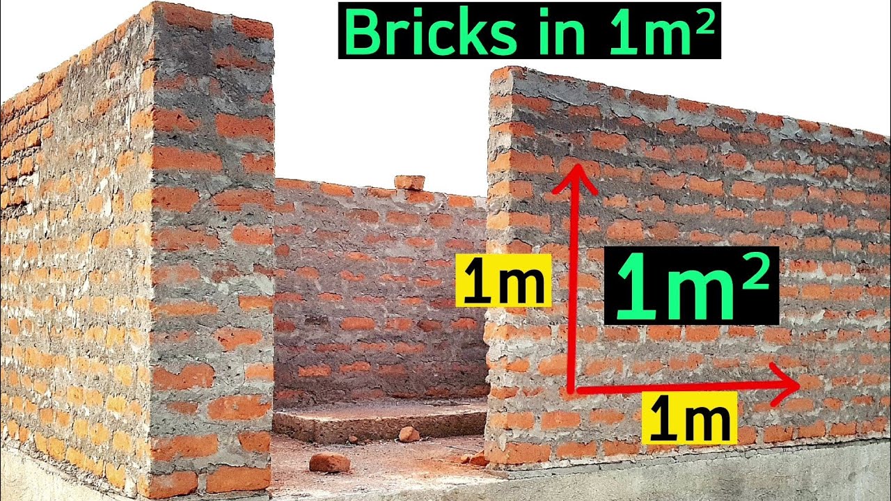 How many BRICKS in a square meter?