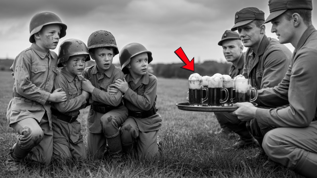German Child Soldiers Braced for Execution — Americans Brought Them Root Beer Float Instead