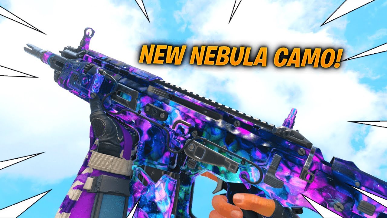 NEW DARK MATTER CAMO IN BO4😍! (NEW Nebula Reactive Camo in Bo4)