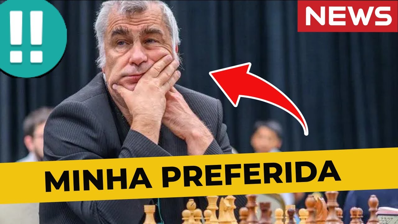 Minha partida de Xadrez PREFERIDA no TATA STEEL foi essa