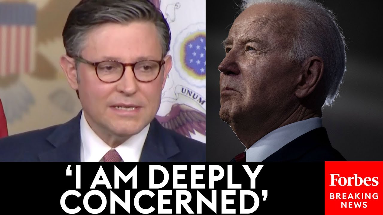 BREAKING NEWS: Speaker Johnson Rips Biden Energy And Foreign Policies After Spending Deal Reached