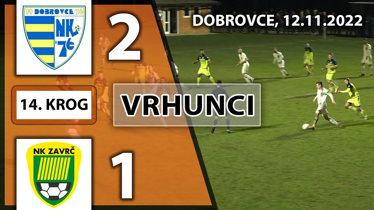 VRHUNCI: DOBROVCE 2 - 1 ZAVRČ | 3. SNL-Vzhod