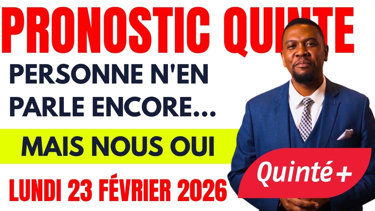 TIERCÉ 23 février 2026 | Le favori, le tocard et la surprise