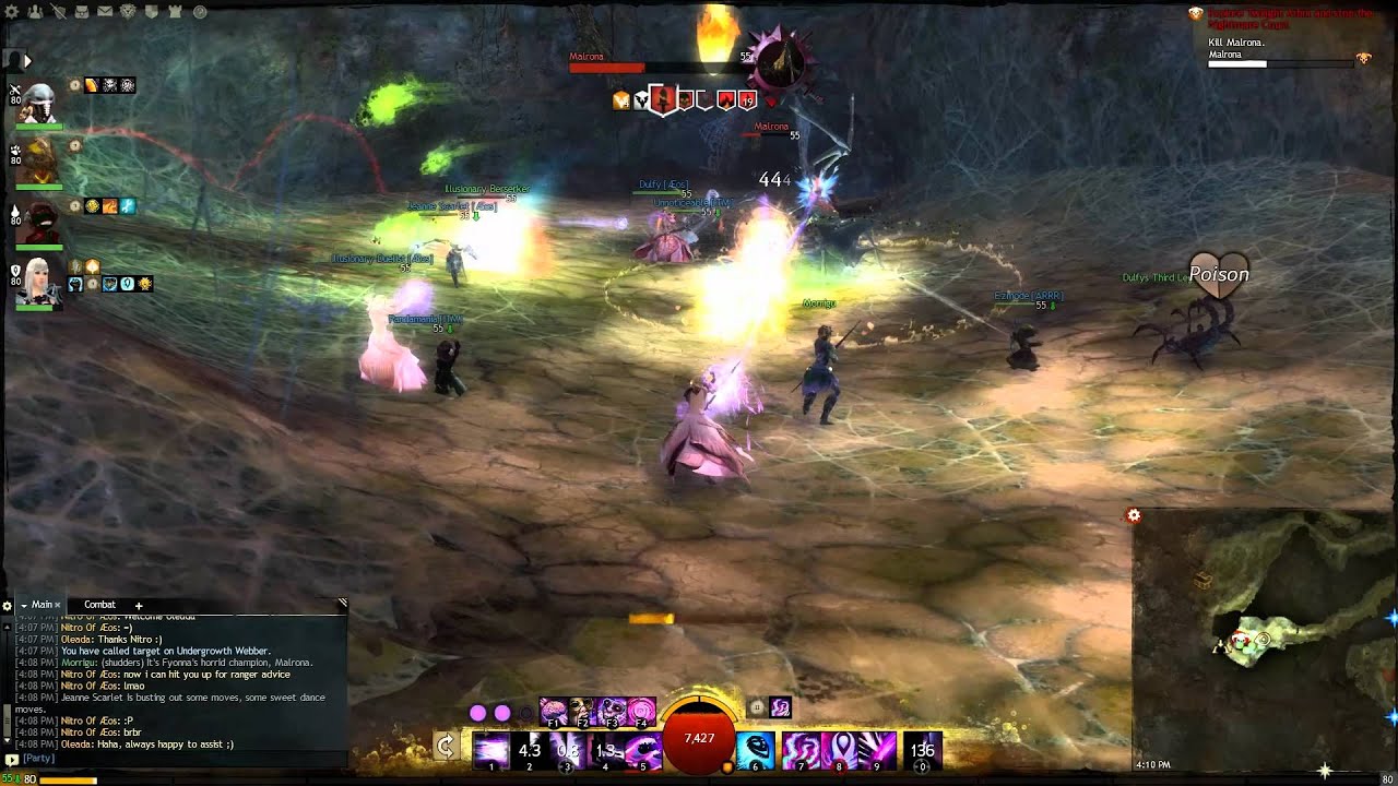 GW2 Malrona Twilight Arbor explorable mode