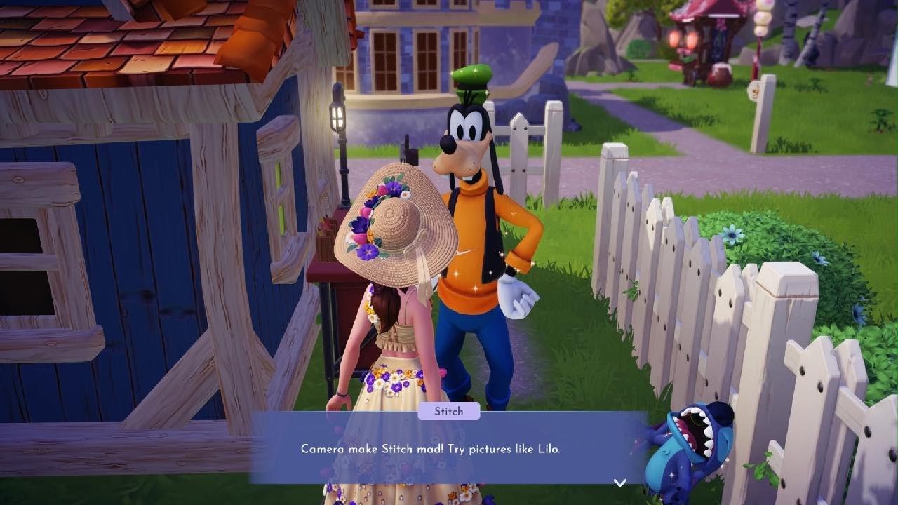 Portrait Of Lady On Disney Dreamlight Valley