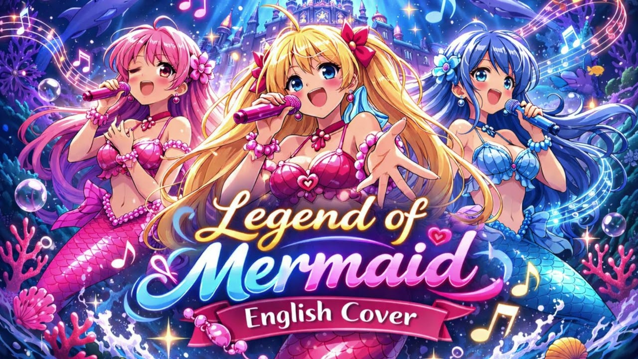 Legend of Mermaid | Anime Cover 💖 | English Ver. | Mermaid Melody