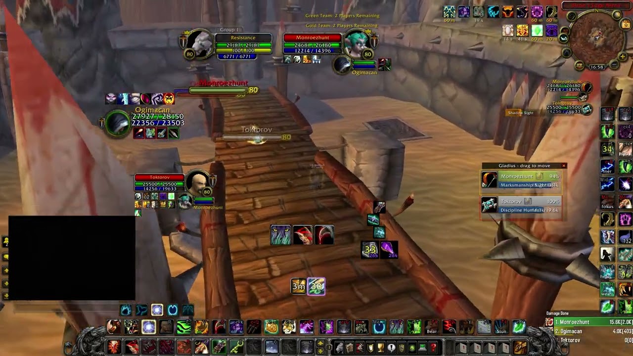 Warmane / Feral - disco VS Hunter - Disco