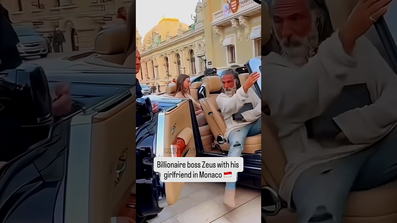 Zeus & His Fianc&eacute;e&rsquo;s Extravagant Luxury Moments #zeus #monaco #shorts #luxurylifestyle #supercars