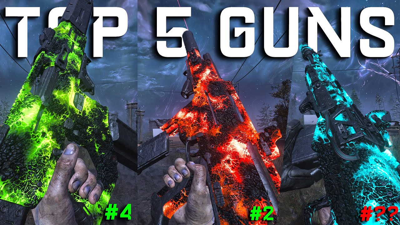ТОП-5 САМЫХ МОЩНЫХ видов оружия в Black Ops 7 Zombies