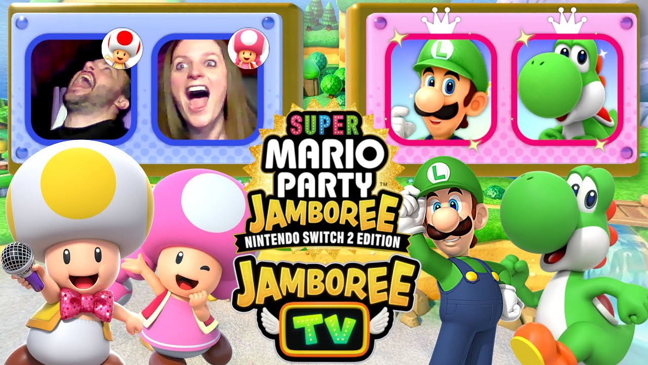 INCROYABLE PARTIE sur SUPER MARIO PARTY JAMBOREE TV NINTENDO SWITCH 2 !