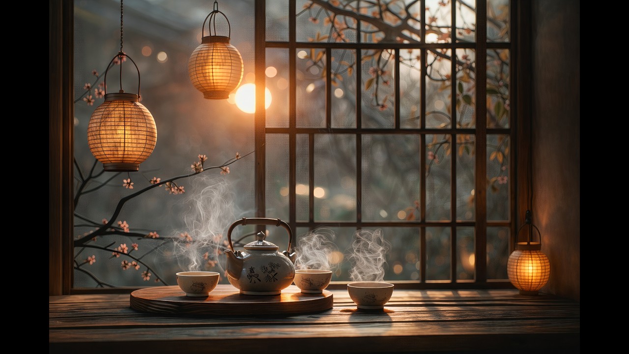 Oriental Riff LoFi (Guzheng Tea Time) ☕ 30 Minutes Chill Beats | Study / Relax / Focus