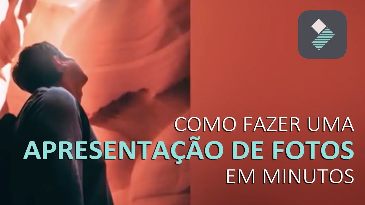 Como Fazer Vídeo com FOTOS E MUSICA? (Slides) | Wondershare Filmora Tutorial
