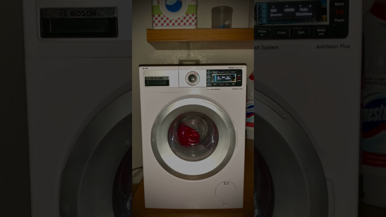 Bosch Toy Washing Machine Modified with Arduino