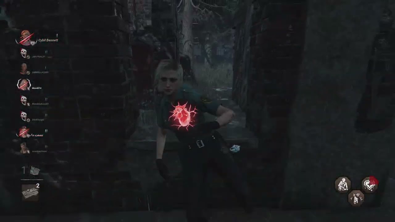 Dead by Daylight_2v8 Cybil Bennett solo survivor