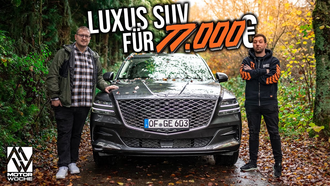 Genesis GV80 3.0D | 2022 | Test | Review |  MoWo | Geheimtipp aus Südkorea?