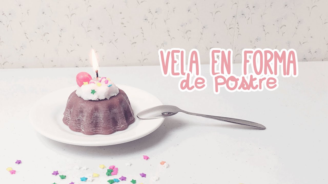 DIY: VELAS EN FORMA DE POSTRE ♥