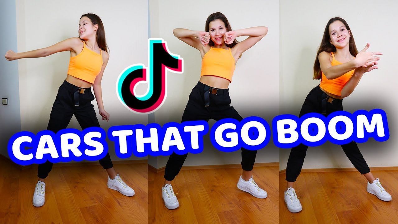 CARS THAT GO BOOM TIK TOK DANCE TUTORIAL | Mirrored