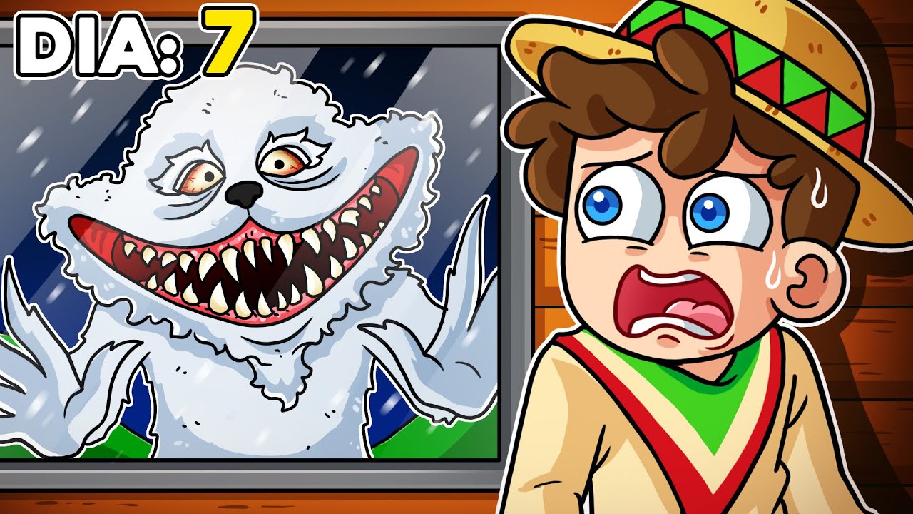 Tenemos que SOBREVIVÍR 7 dias en la NIEVE... 💀😰 SILVIOGAMER en 7 DIAS para VIVIR