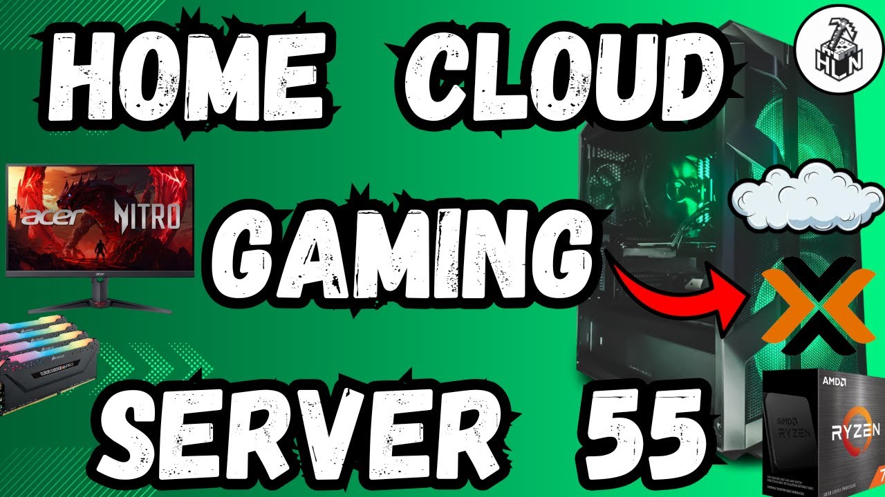 Home Cloud Gaming Server Edition #55  (Proxmox & MSI RTX 3050)
