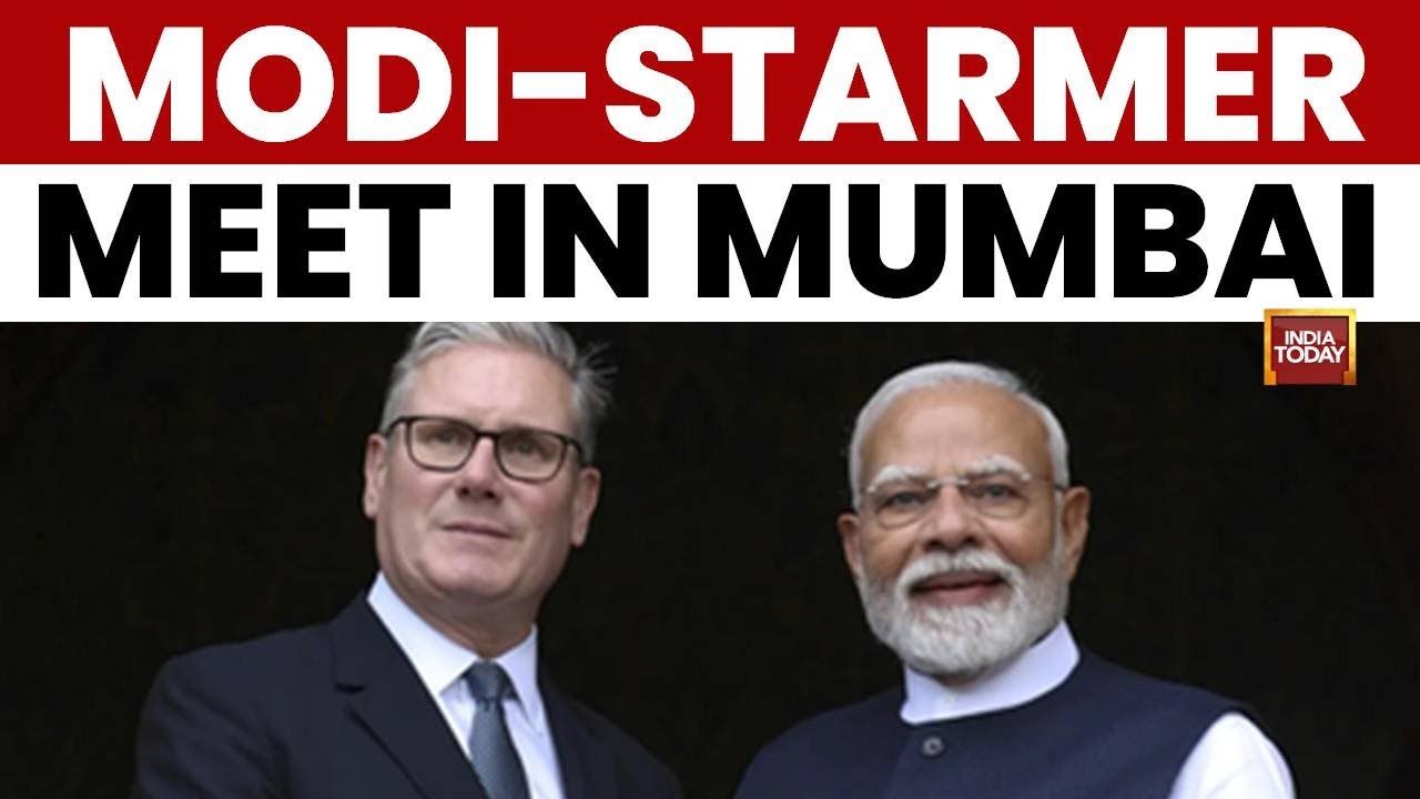 Modi, Starmer in Mumbai: Big Push for Trade, Defence & 'Viksit Bharat' Vision | India Today