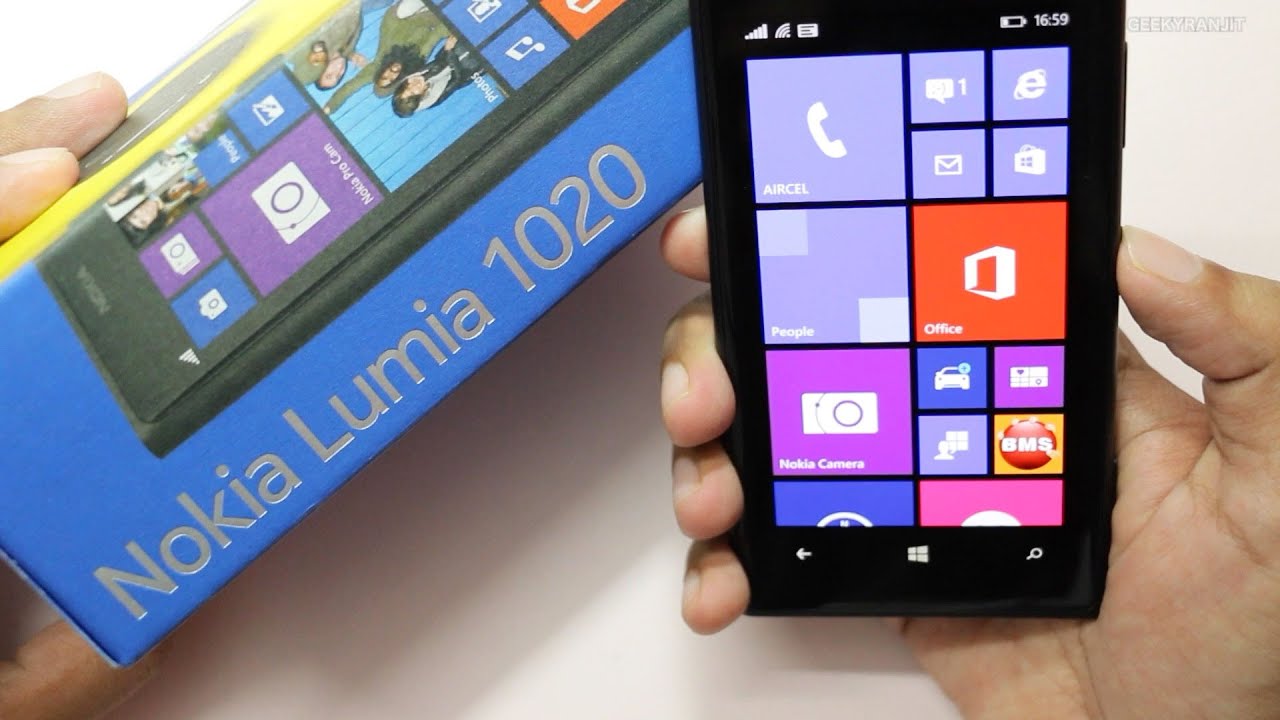 Nokia Lumia 1020 with 41MP Camera Unboxing & Sample Pictures