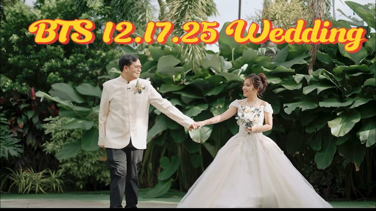 Wedding 12.17.26 BTS  With Special Guest !  #wedding  #weddingsinger #bts 